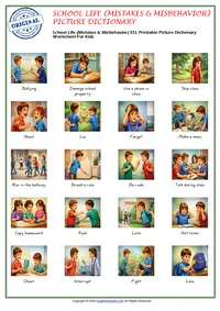 School Life (Mistakes & Misbehavior)