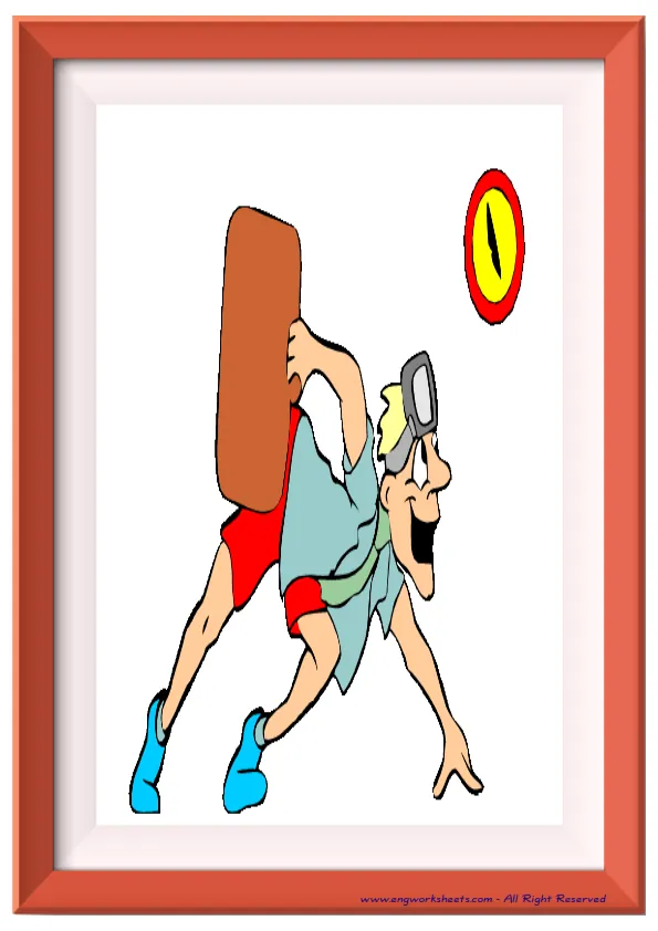 Full page ESL Flashcard without words containing Friendship picture for kids and teachers. Worksheet Preview