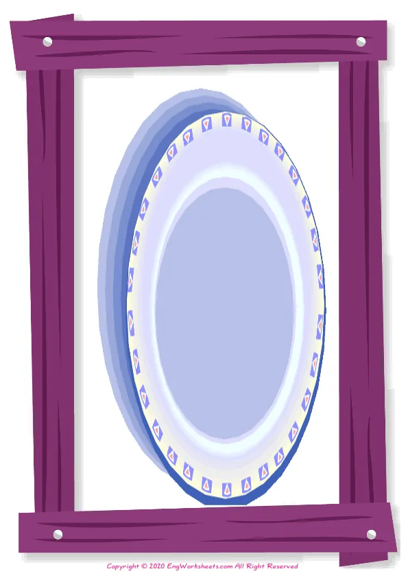 Full-page wordless Restaurant English vocabulary worksheet Worksheet Preview