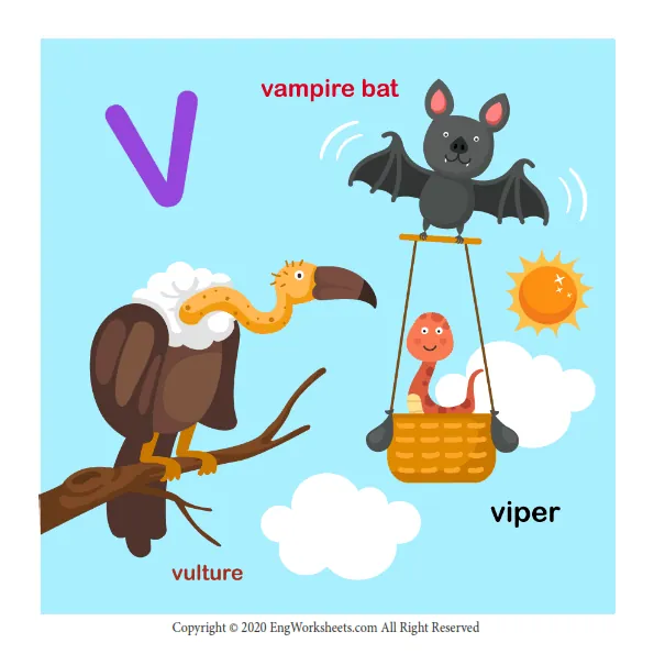 Letter V Uppercase Tracing Practice Worksheet