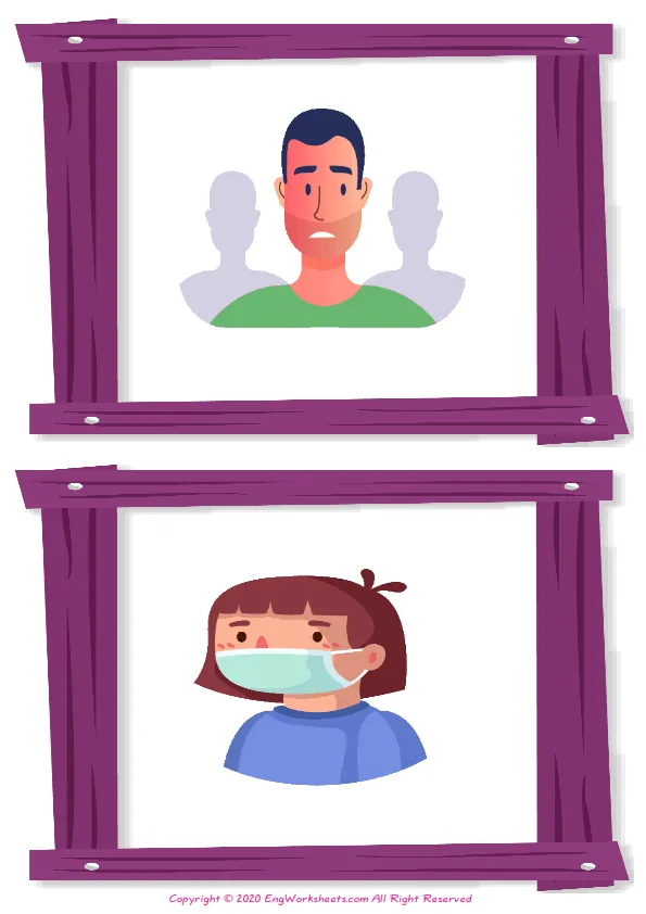 Coronavirus Prevention ESL Writing Practice Worksheet for Missing Words. Worksheet Preview