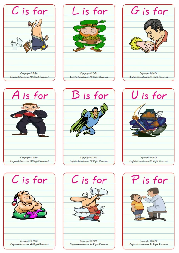 Wordless Friendship vocabulary worksheet with nine images per page Worksheet Preview