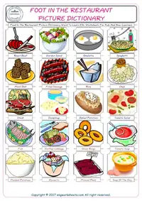 Food In The Restaurant