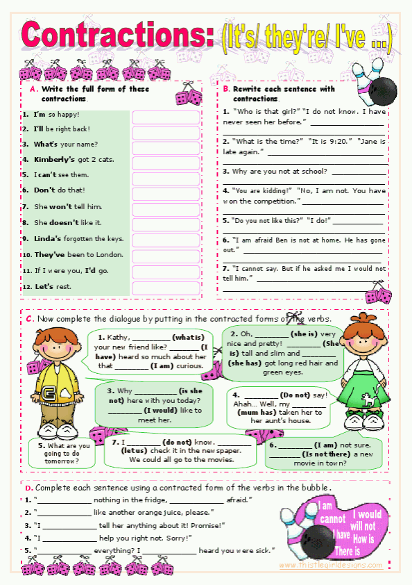 contractions-exercises-free-printable-contractions-esl-worksheets